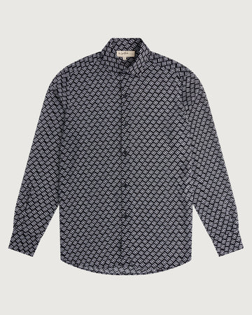 Calvia Printed Shirt Black