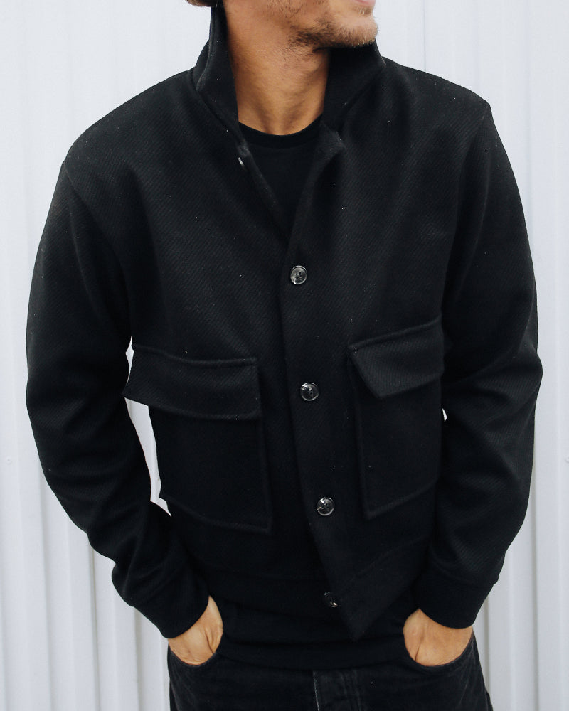 Cristo Overshirt Black